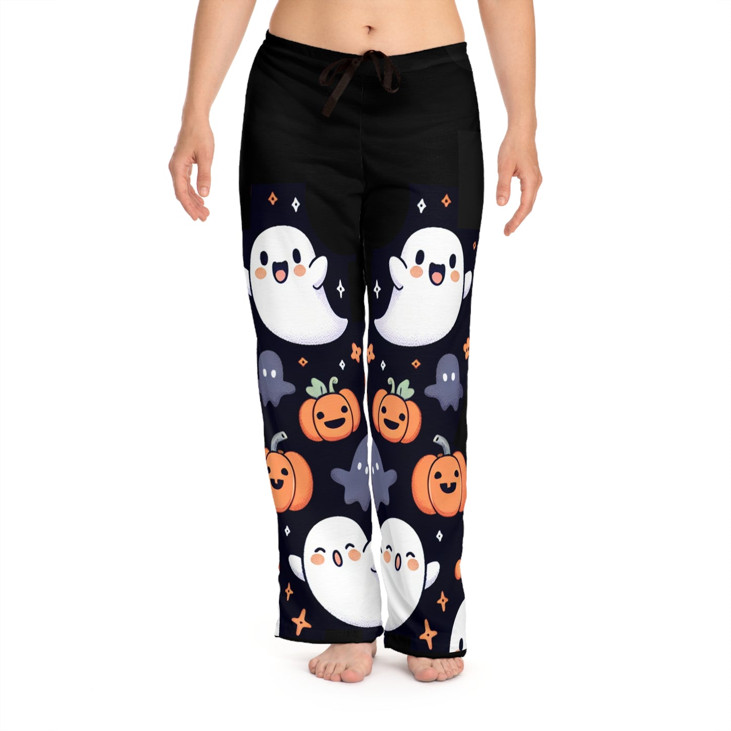 Ghostly Cozy Halloween PJ Pants