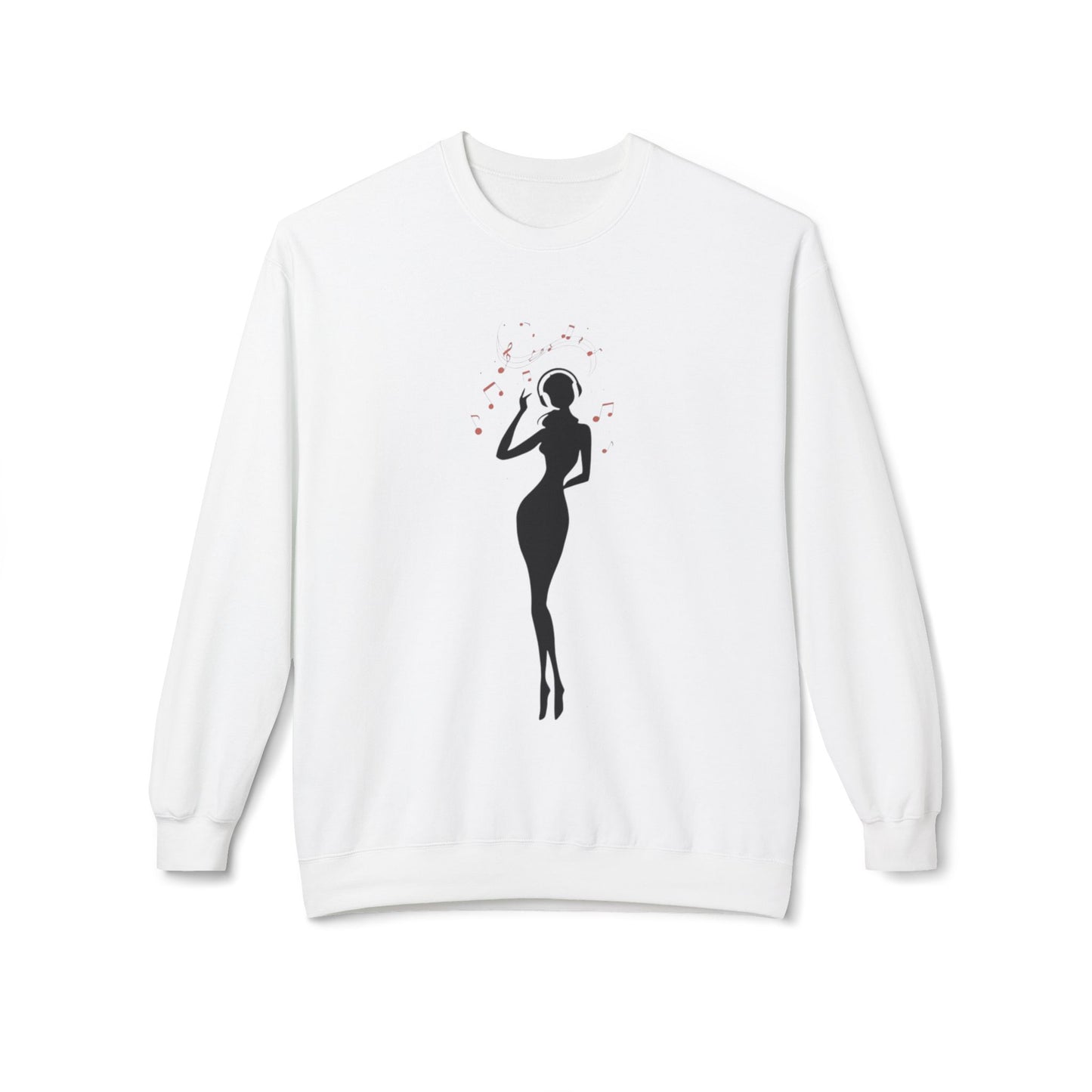 Music Silhouette Crewneck Sweatshirt