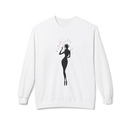 Music Silhouette Crewneck Sweatshirt