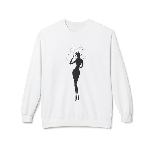 Music Silhouette Crewneck Sweatshirt